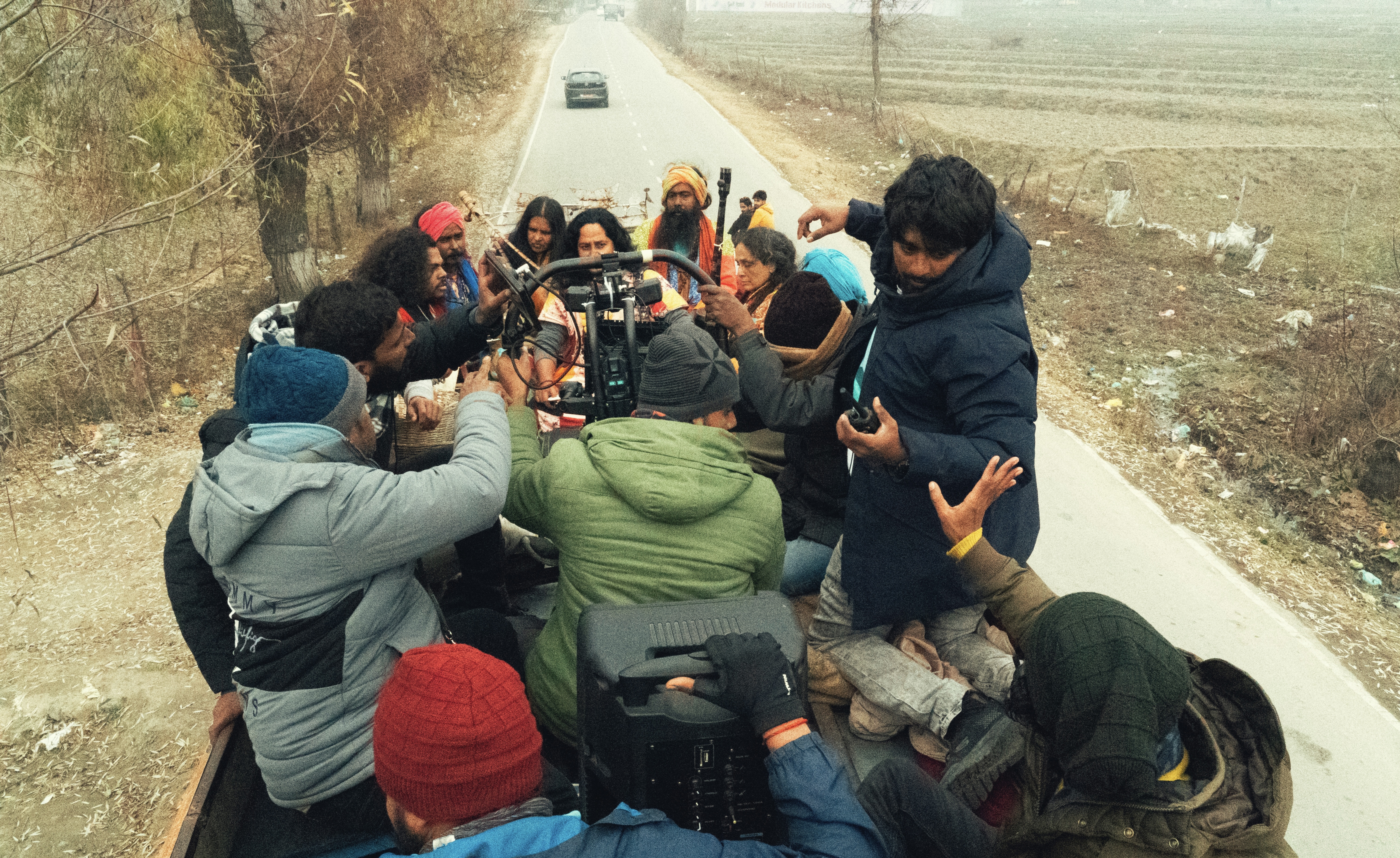 Truck Convoy — Road Shoot